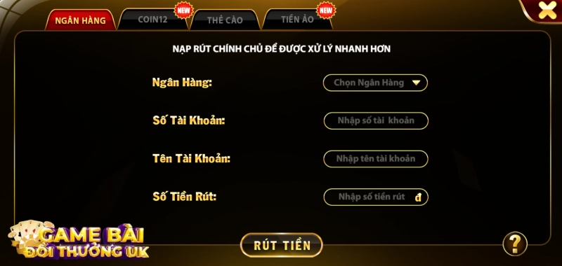 Rút tiền Hitclub